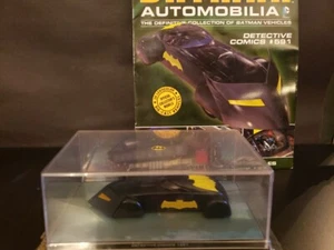 BATMAN AUTOMOBLIA #31 DETECTIVE COMICS # 591 1:43 DIECAST BATMOBILE EAGLEMOSS - Picture 1 of 7