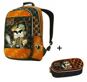 LYON GAMER ORGANISIERTER RUCKSACK SCHULE DOPPELFACH + Organized Case - Bild 1 von 6