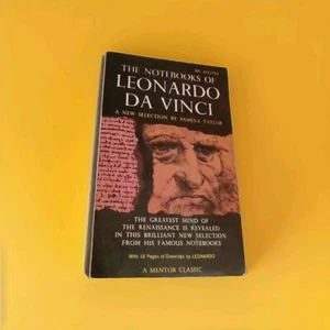The Notebooks Of Leonardo Da Vinci by Pamela Taylor 1960 Second Printing Vintage - Picture 1 of 8