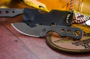 TPBARXL TOPS Knives Bartender Defender XL Neck Lame Acier 1095 Carbon Blade USA - Bild 1 von 10