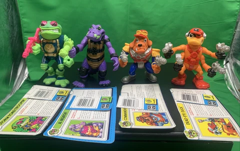 ✨Vintage Complete Bucky O’Hare Toad Wars 4 Figure Lot  Al Negator Dead-eye✨ Cover