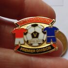 Man Utd Vs Leicester 2016-2017 Premier Division Badge  (C67)