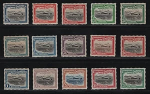 Portugal - 1935 Mozambique Company - Air Mail - Complete Set - MVLH - Picture 1 of 2