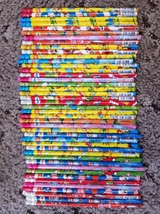 (43) Lot crayons Dr Seuss oeufs verts chat Horton au chapeau - Photo 1/4