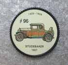 Vintage Jello Picture Wheel Coin Auto #96 Studebaker 1927