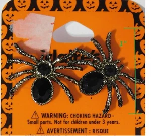 Pendientes de araña de 1" de Claire's Halloween, tipo poste - Imagen 1 de 2