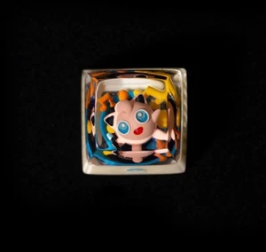 Handmade Artisan Keycaps Resin Keycaps - R1/Esc Transparent Anime Keycaps - Picture 1 of 3