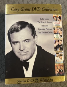 Cary Grant Collection Father Goose/The Grass is Greener/Indiscreet/Operation Pe - Imagen 1 de 2