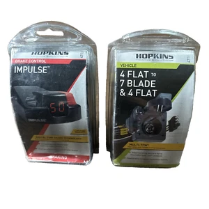 NEW Hopkins 47235 Impulse 47185 4 Flat to 7Blad Digital Brake Control Ships Free - Picture 1 of 3