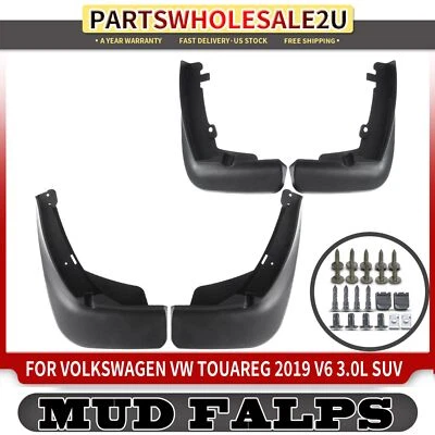 4x Guardabarros guardabarros delanteros y traseros para Volkswagen VW Touareg 2019 Foto 1 de 4