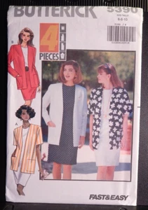 Butterick 5390 misses' jacket pattern size 6-8-10 uncut - Picture 1 of 2