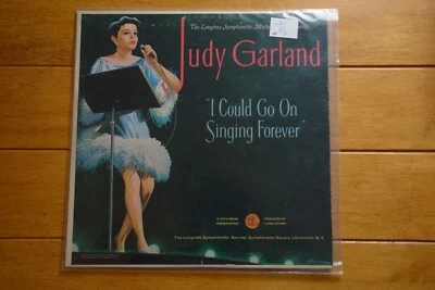 JUDY GARLAND "I COULD GO ON SINGING FOREVER" LP 12" VINYL RECORD VG [73] Foto 1 de 4