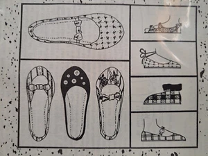 Artful Illusions Pattern - Pitter-Patties (Sidewalkers & Houseshoes) - Multisize - Picture 1 of 3