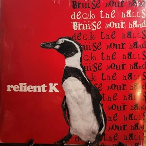 Relient K Deck the Halls Bruise Your Hand Vinyl 20 Anniv. 2023 Gotee B & W Swirl - Picture 1 of 2