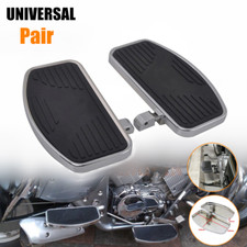 Adjusted Motorcycle Front Rider Floorboards Foot Peg Pad Board Pedal Fits