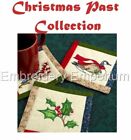 CHRISTMAS PAST COLLECTION - MACHINE EMBROIDERY DESIGNS ON USB