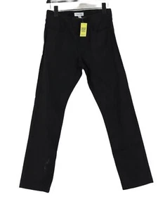Calvin Klein Men's Suit Trousers W 29 in Black 100% Cotton Dress Pants - Picture 1 of 5