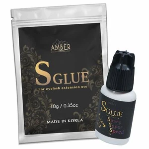 Extensión de pestañas PEGAMENTO ámbar S pegamento 1 segundo 10 ml (SIN LÁTEX) - Imagen 1 de 6