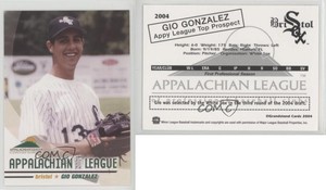 2004 Grandstand Appalachian League Top Prospects Gio Gonzalez