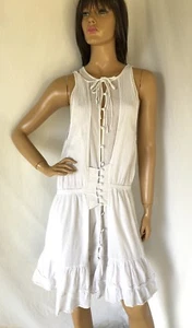 Sass & Bide Australia Boho Festival Layered Dress size 2 Small Cotton - Picture 1 of 11