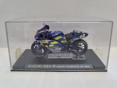 Suzuki GSV-R Kenny Roberts JR 2002 1:24 Diecast racing motorcycle model Boxed — 第 1/4 张图片