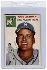 1954 Topps Gus Zernial Philadelphia Athletics #2
