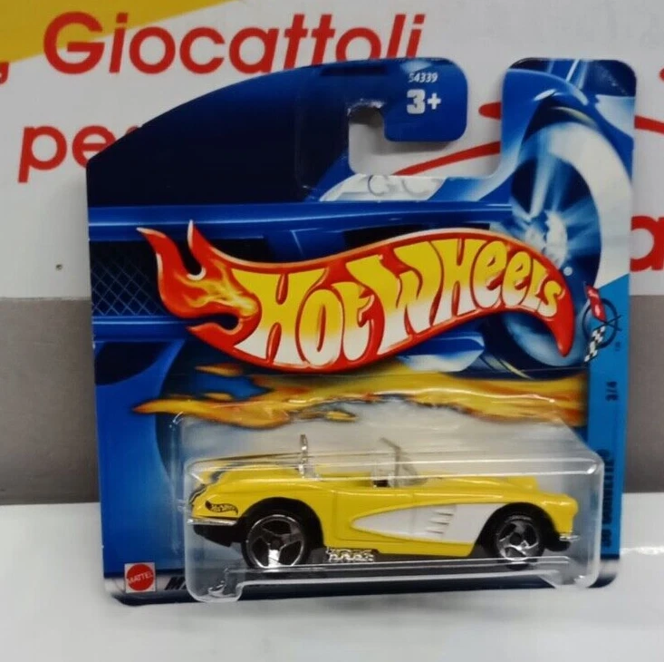 HOTWHEELS 1/64 58 CORVETTE   MATTEL 2000 - Immagine 1 di 1