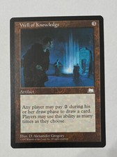 Magic the gathering ~ MTG ~ 1x Well of Knowledge ~ Weatherlight ~ M/NM