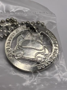 Snorlax! Pokemon VTG 1999 Pokemon Sealed Metal Keychain Coin Gachapon Banpresto - Picture 1 of 8