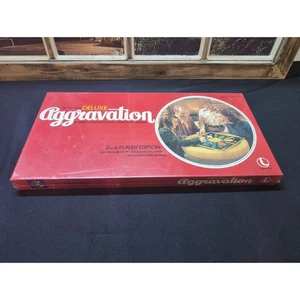 NUEVO Juego de Mesa Deluxe Aggravation 1977 Lakeside Leisure Dynamics #8321 SELLADO - Imagen 1 de 2