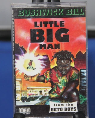 Bushwick Bill Little Big Man From the Geto Boys Rap Hip Hop Cassette Tape 1992 Foto 1 de 3