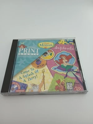 Disney Ariel’s Story Studio PC CD-rom Mac/ Windows 1997  CD-ROM - Image 1 of 4