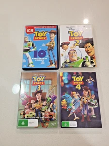 Toy Story 1 2 3 & 4 Complete DVD Set DISNEY PIXAR - Picture 1 of 6