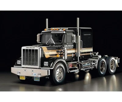 Tamiya   1:14 Knight Hauler Black Edition   56336 RC US Truck Bausatz - Bild 1 von 4