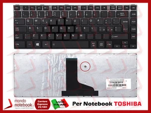 Tastiera Notebook TOSHIBA Satellite C800 L800 M800 L830 (NERA) - Photo 1/1