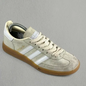 Adidas Handball Spezial Sneakers - Cream - Gum Sole - UK Size 7.5 - Picture 1 of 8