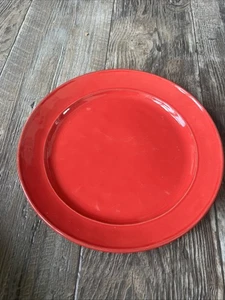 Pottery Barn Cambria Red 9 5/8" Salad Plate - Picture 1 of 4
