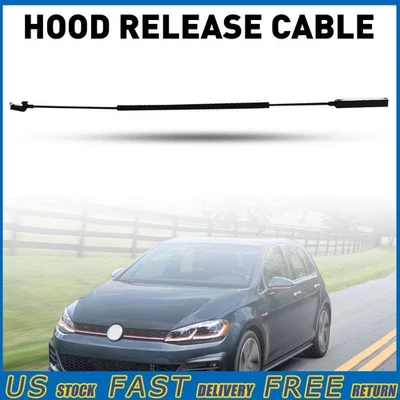 Cable de liberación de bloqueo de capó OE para VW Volkswagen Golf Sportwagen GTI 2015-2018 Foto 1 de 4