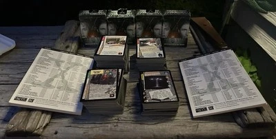 Lote de 800+ hojas de puntuación de juego de cartas coleccionables X-Files 1996 Foto 1 de 4
