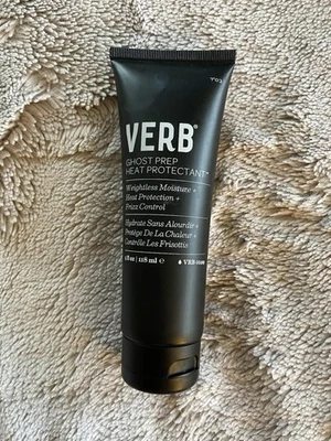Humedad sin peso Verb Ghost Prep + protección contra el calor + control de frizz, 4 oz. Foto 1 de 3