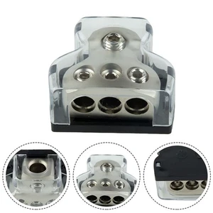 Newest Distributor Block Professional Useful 3 X 4GA OUT 80 X 55 X 50mm - Afbeelding 1 van 12