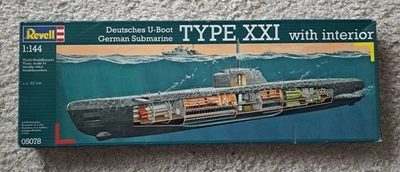 Revell 05078 Deutsches U-Boot Typ XXI, 1:144, mit Interieur - Bild 1 von 4