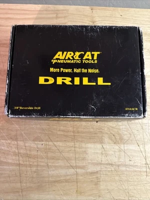 Taladro neumático reversible AIRCAT modelo ACD-4314ACR 3/8" NUEVA CAJA ABIERTA Foto 1 de 4