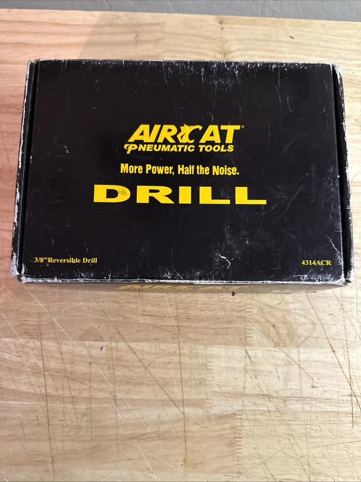 Taladro neumático reversible AIRCAT modelo ACD-4314ACR 3/8" NUEVA CAJA ABIERTA Foto 1 de 4