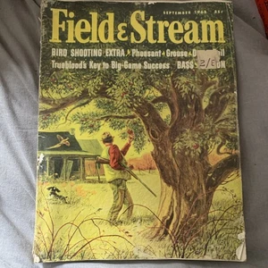Field & Stream sept 1963 vintage hunting & fishing magazine - Picture 1 of 3