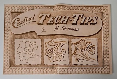 Tech Tips by Al Stohlman 1961 Craftool Co. 皮革工匠说明 — 第 1/4 张图片