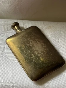 Vintage Perfume German Flask/ Perfume Brass Bottle - Picture 1 of 4