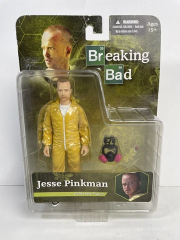 Breaking Bad Jesse Pinkman Yellow Hazmat 6" Action Figure Cover