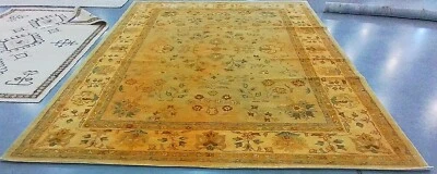 KHAKI / IVORY 9'-6" x 13'-6" Back Stain Rug, Reduced Price 1172771508 BRG135B-10 - Image 1 of 4