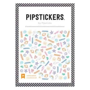 NEU Pfeifenstifte "Daydream Doodles" Herz Regenbogen Bolzen Smiley Aufkleber KOSTENLOSER VERSAND - Bild 1 von 1